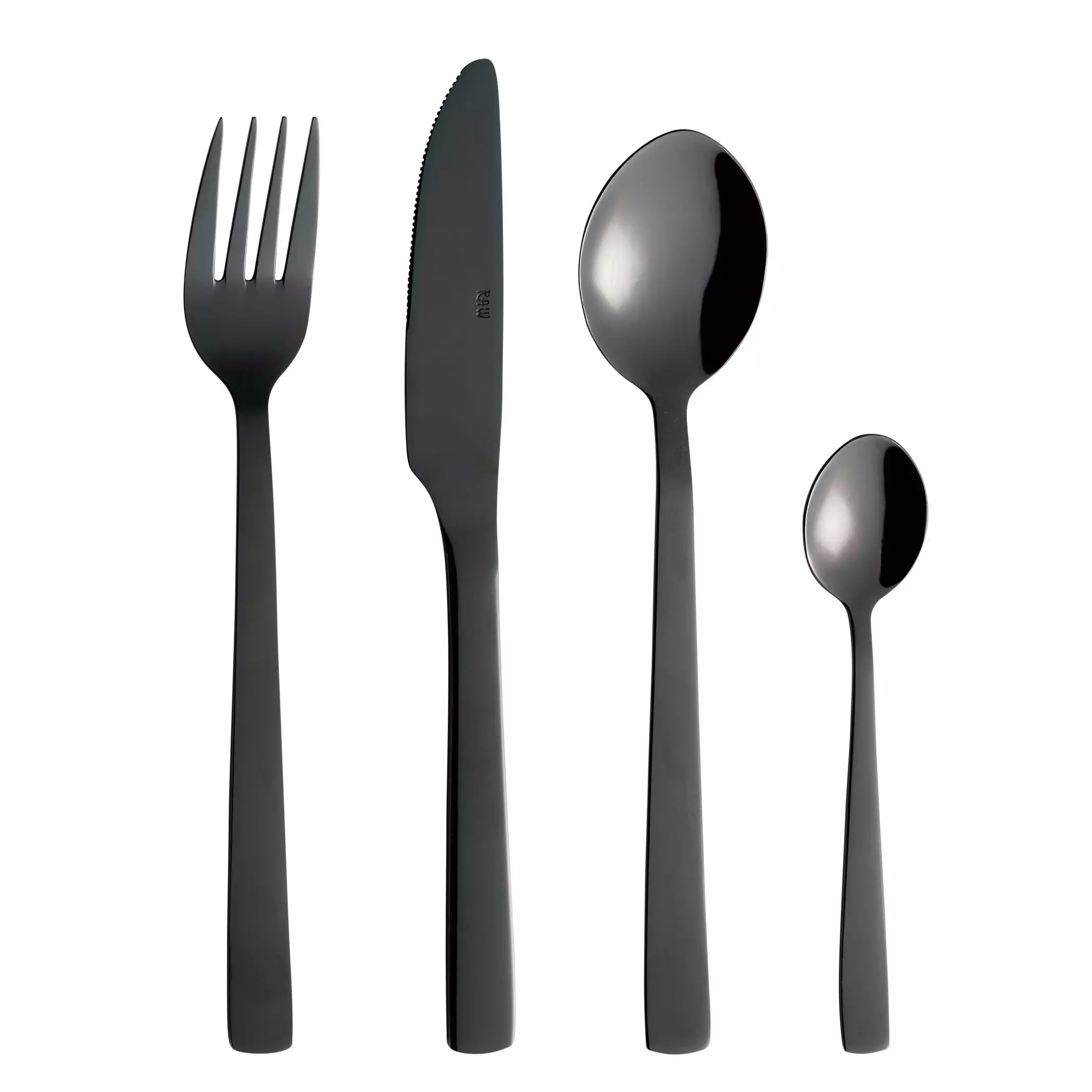 Raw Cutlery Set Stainless Steel Dishwasher
