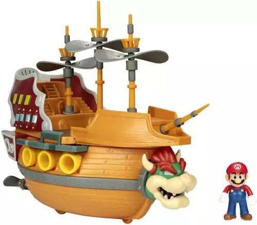 Super Mario ." Deluxe Bowser Ship