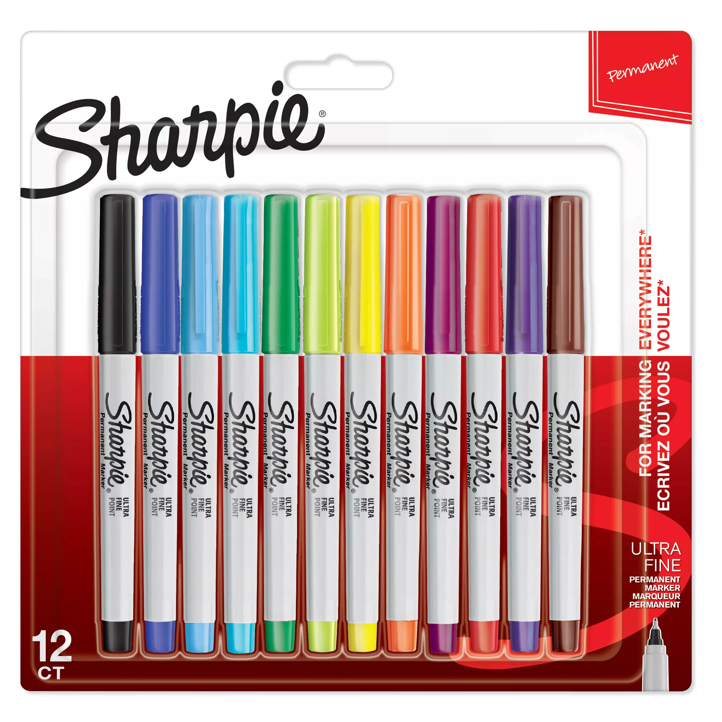 Sharpie Permanent Markers Ultra Fine Point