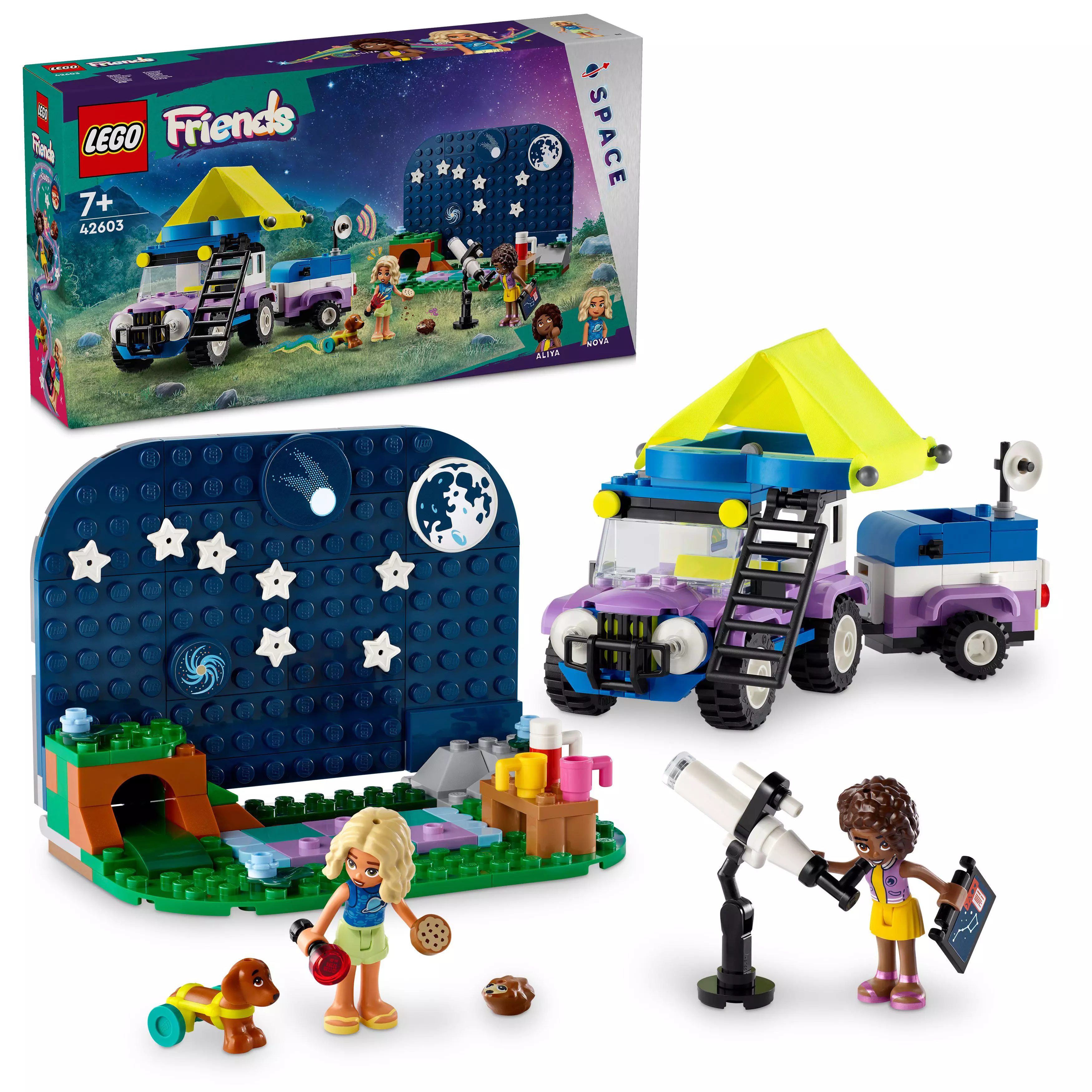 Lego Friends Retkeilyauto Tähtien Katseluun 42603