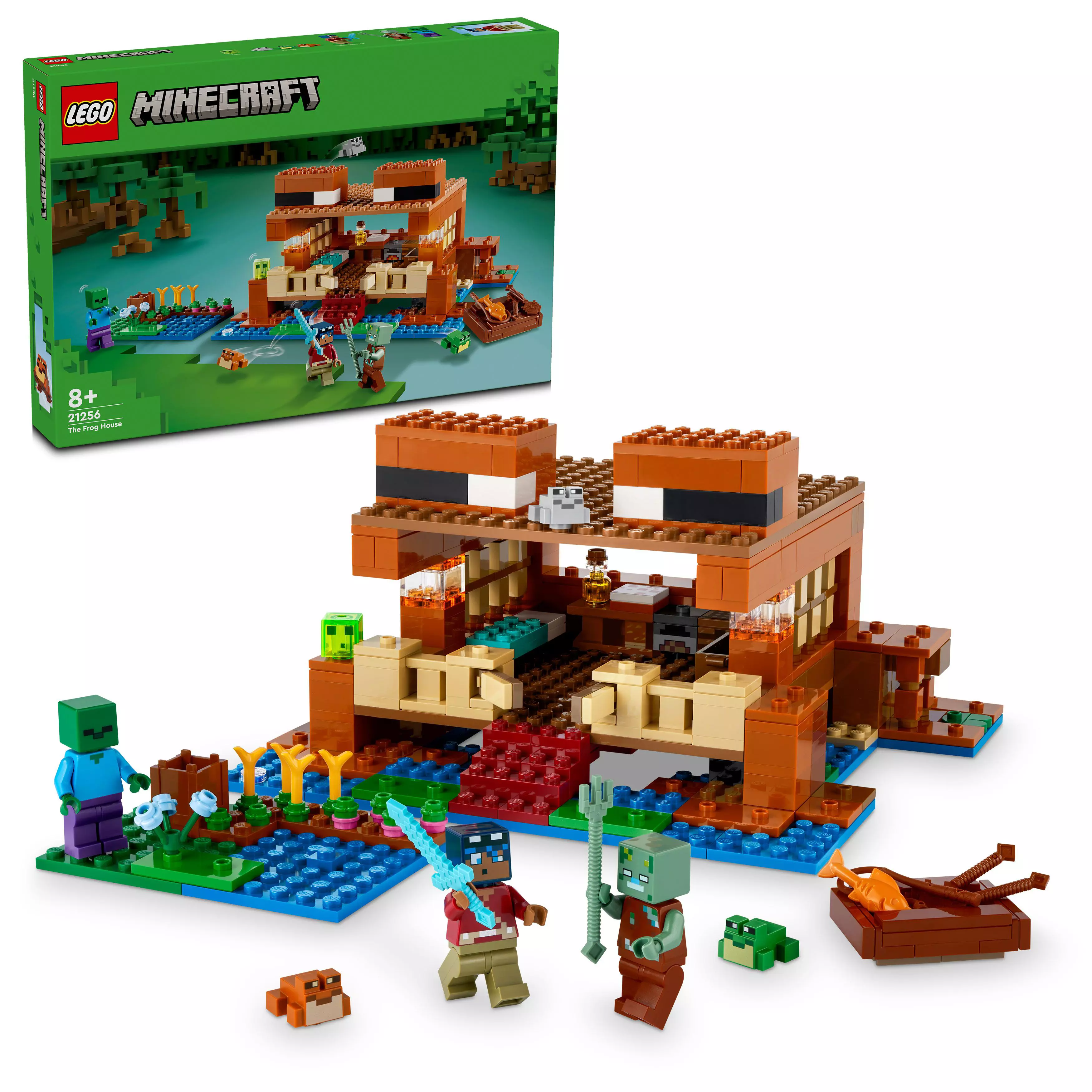 Lego Minecraft Sammakkotalo 21256