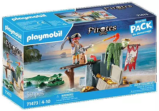 Playmobil Pirate With Alligator 71473