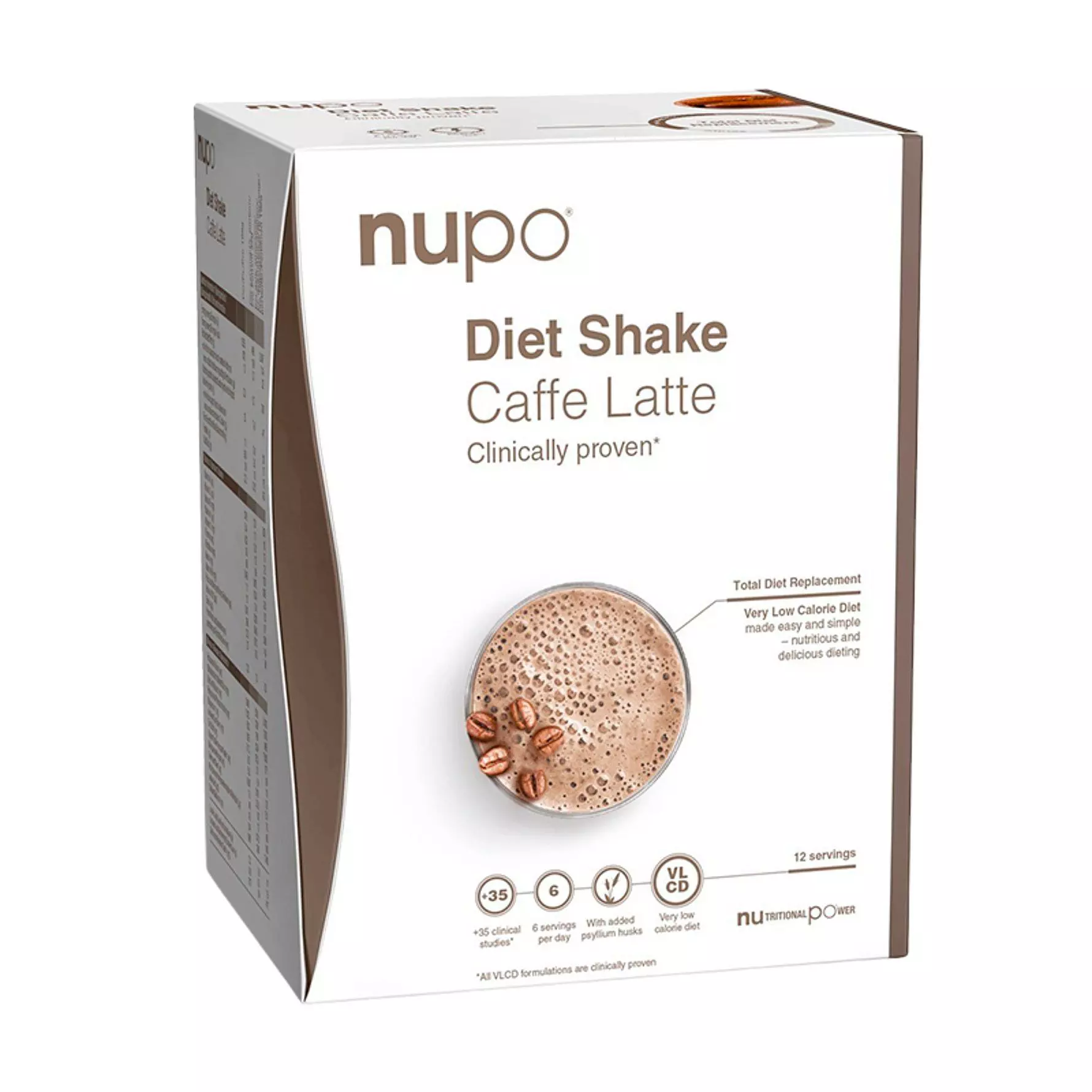 Nupo Diet Shake Caffe Latte Servings