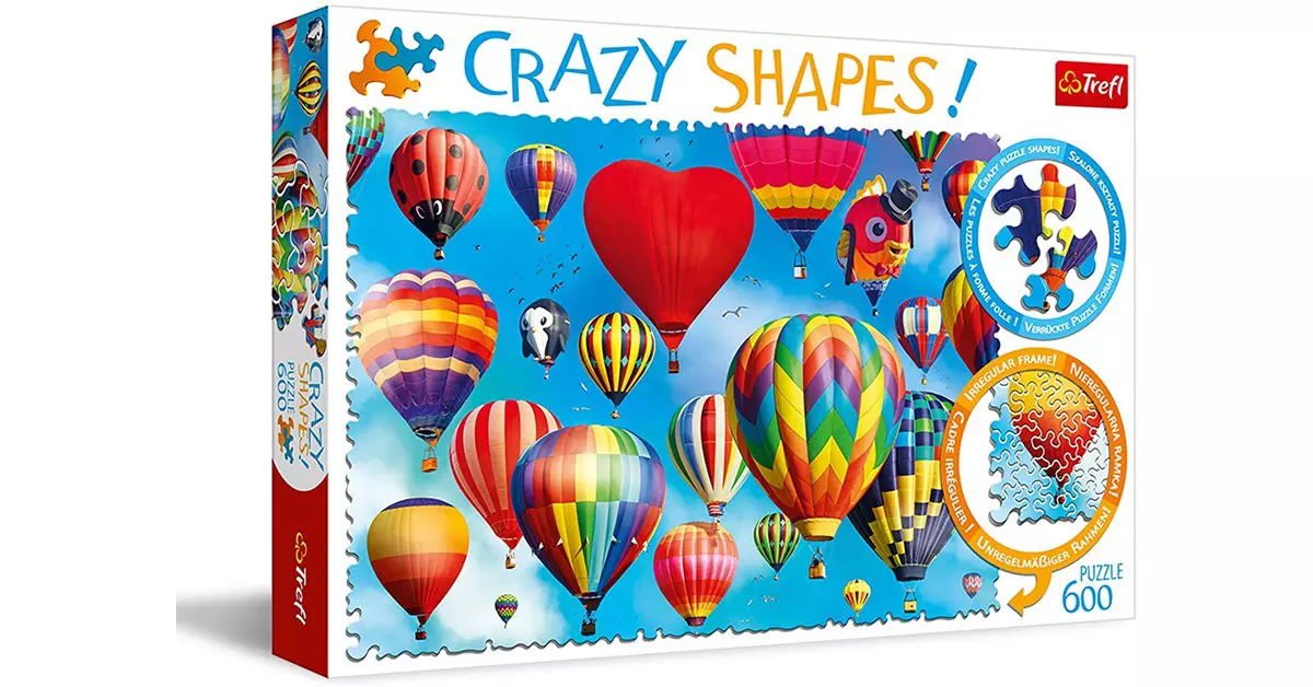 Trefl Crazy Shapes Colourful Balloons Piecestfl11112
