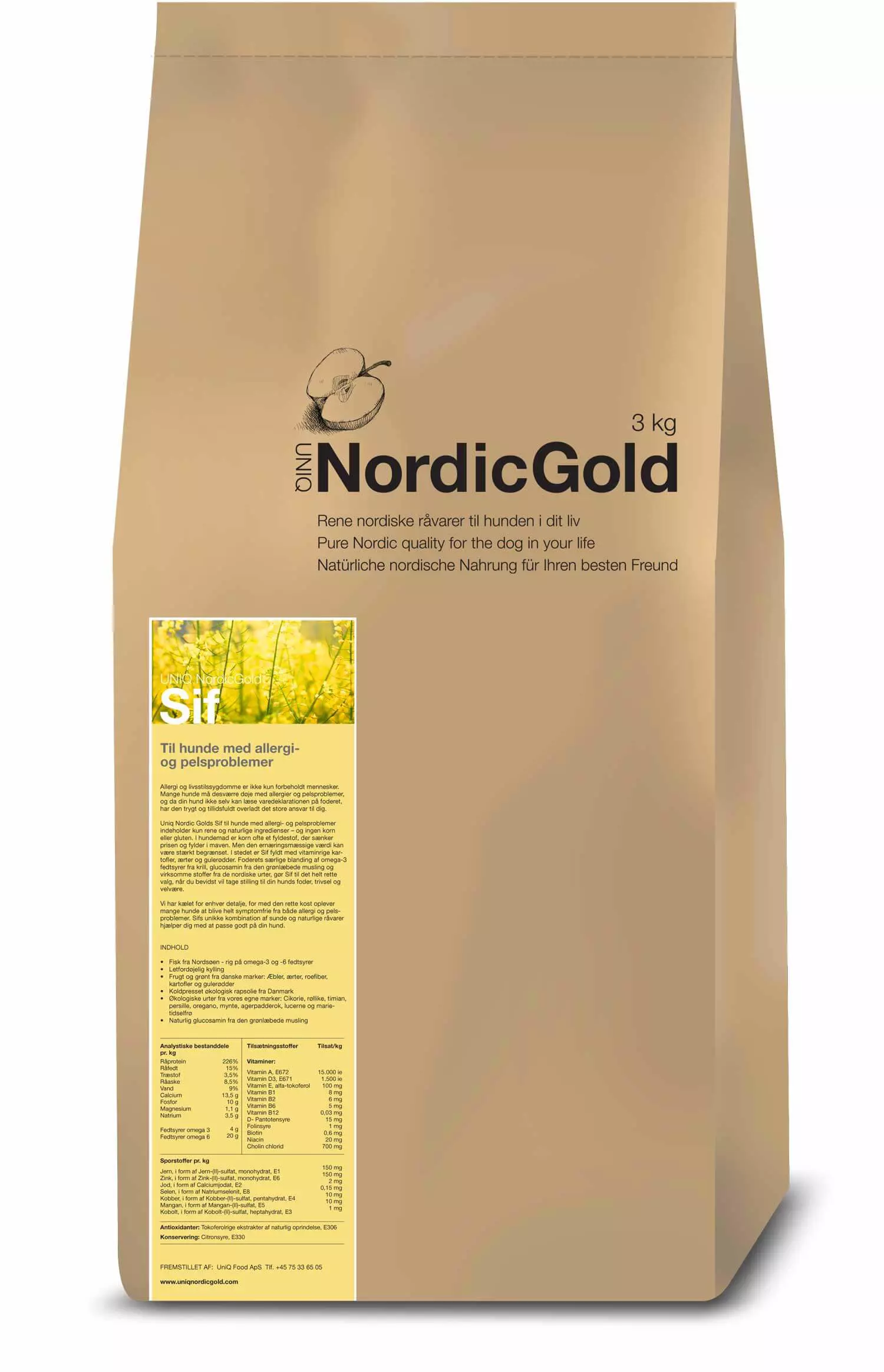Uniq Nordic Gold Sif Kg