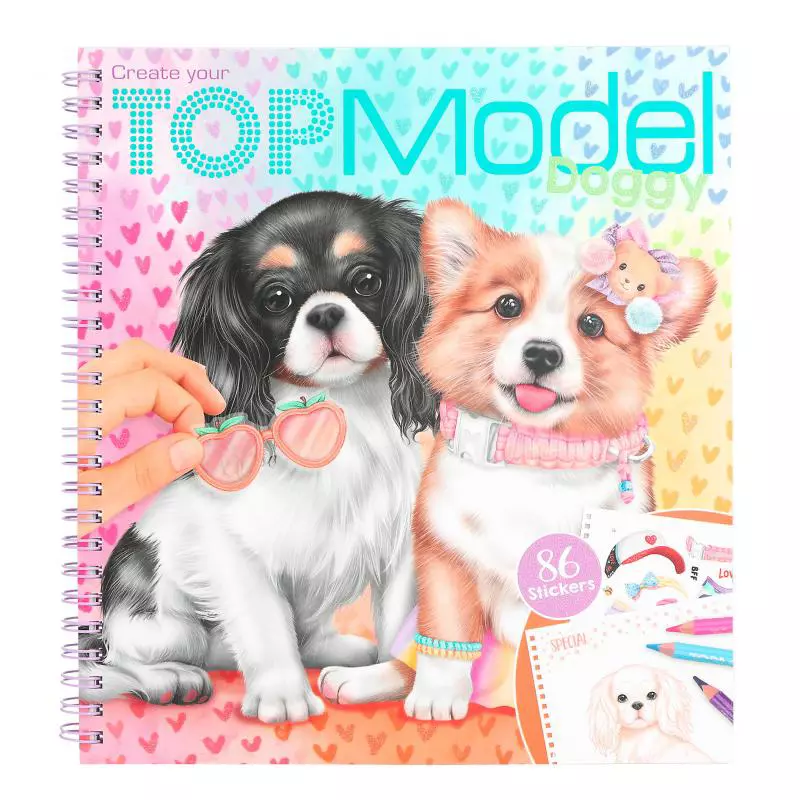Topmodel Doggy Colouring Book 412164