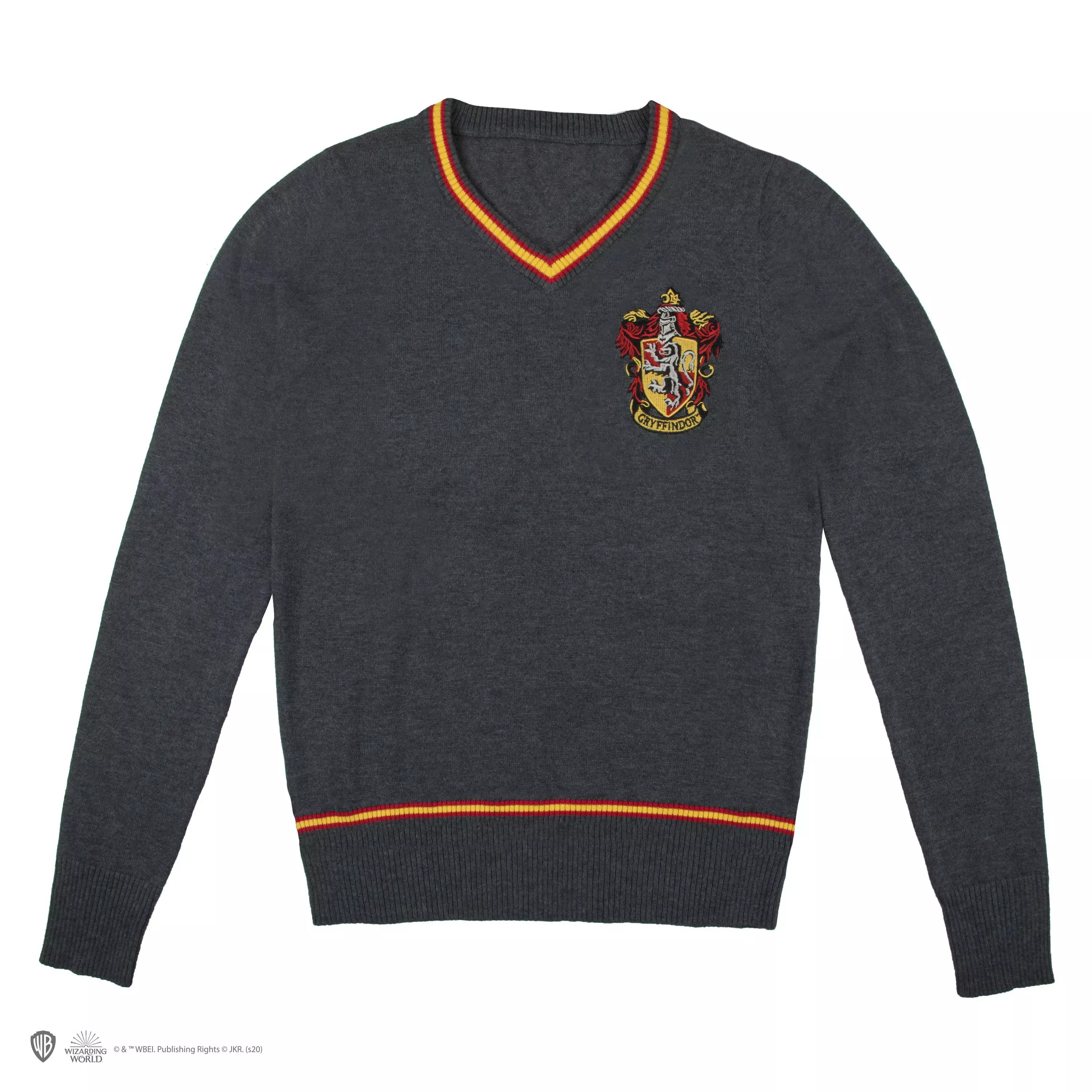 Harry Potter Gryffindor Grey Knitted Sweater