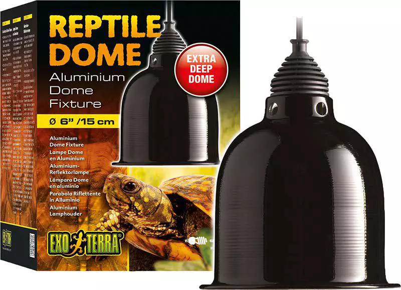 Exoterra Reptile Dome Smallø15cm Max 75W