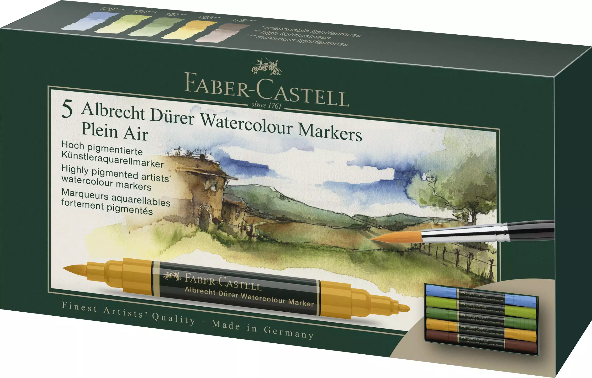 Faber-Castell Watercolour Mark. A.Dürer Landscap Pcs