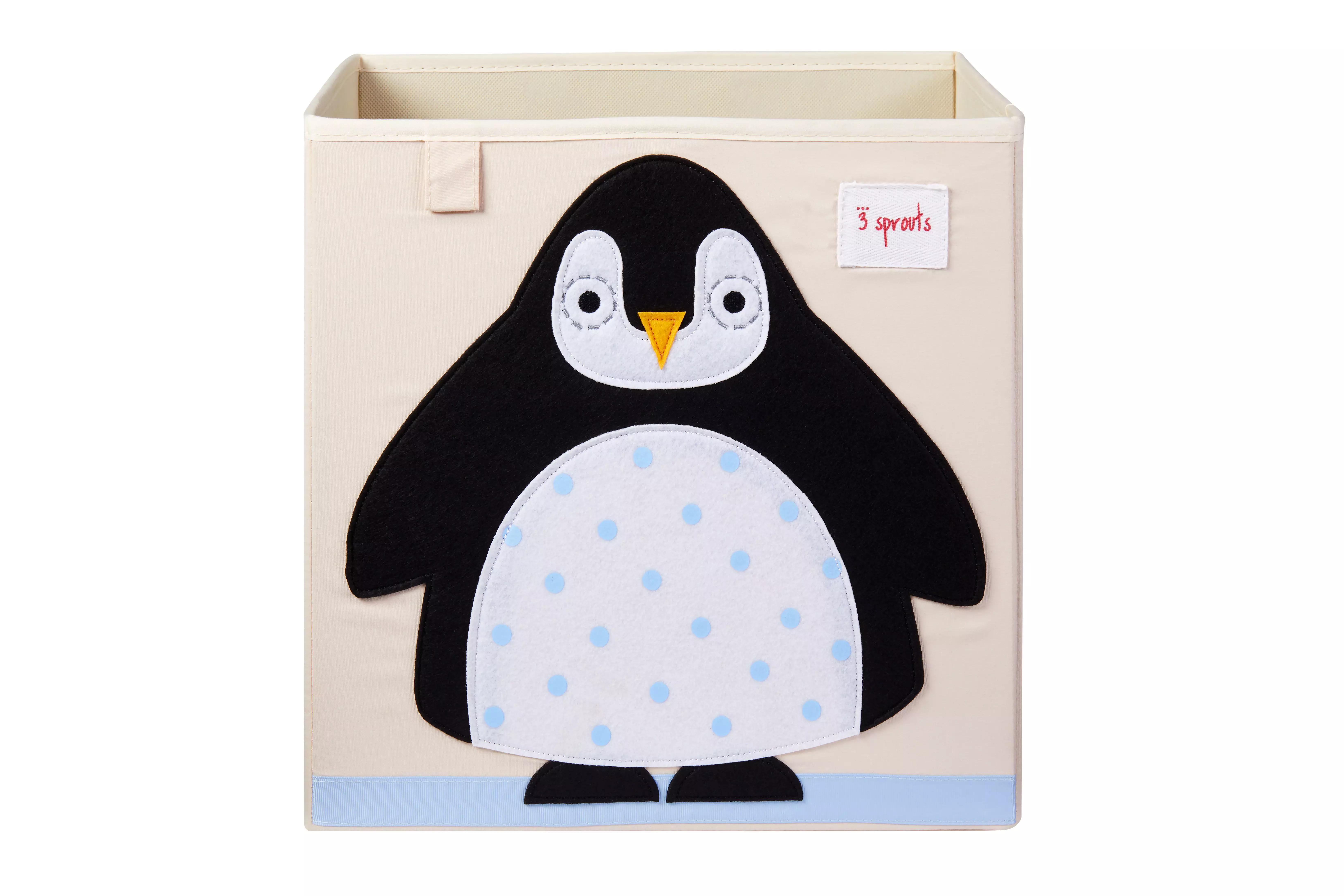 Sprouts Storage Box Black Penguin