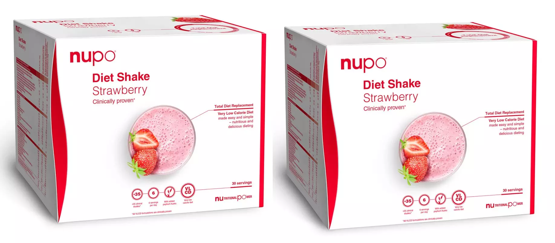 Nupo X Diet Shake Strawberry Portioner