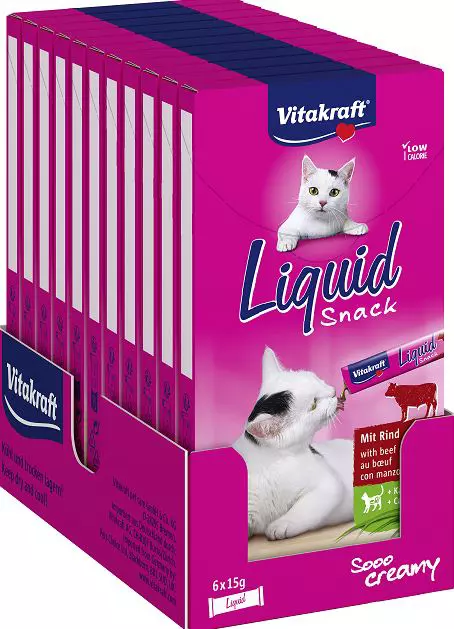 Vitakraft X Liquid-Snack Beef Plus Cat