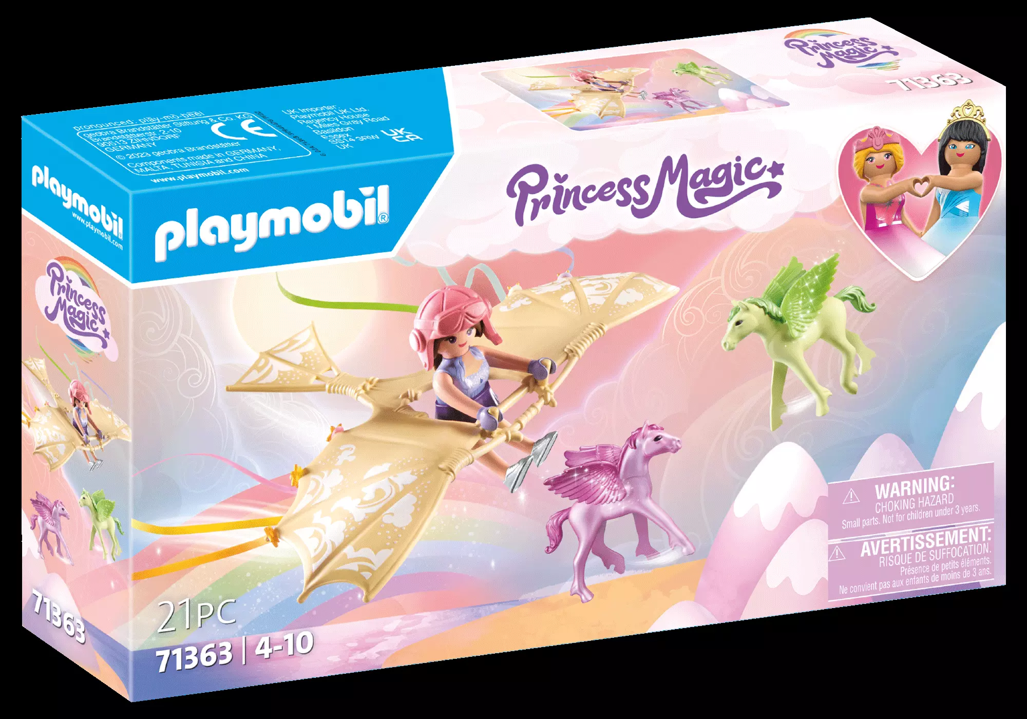 Playmobil Trip With Pegasus Foals In