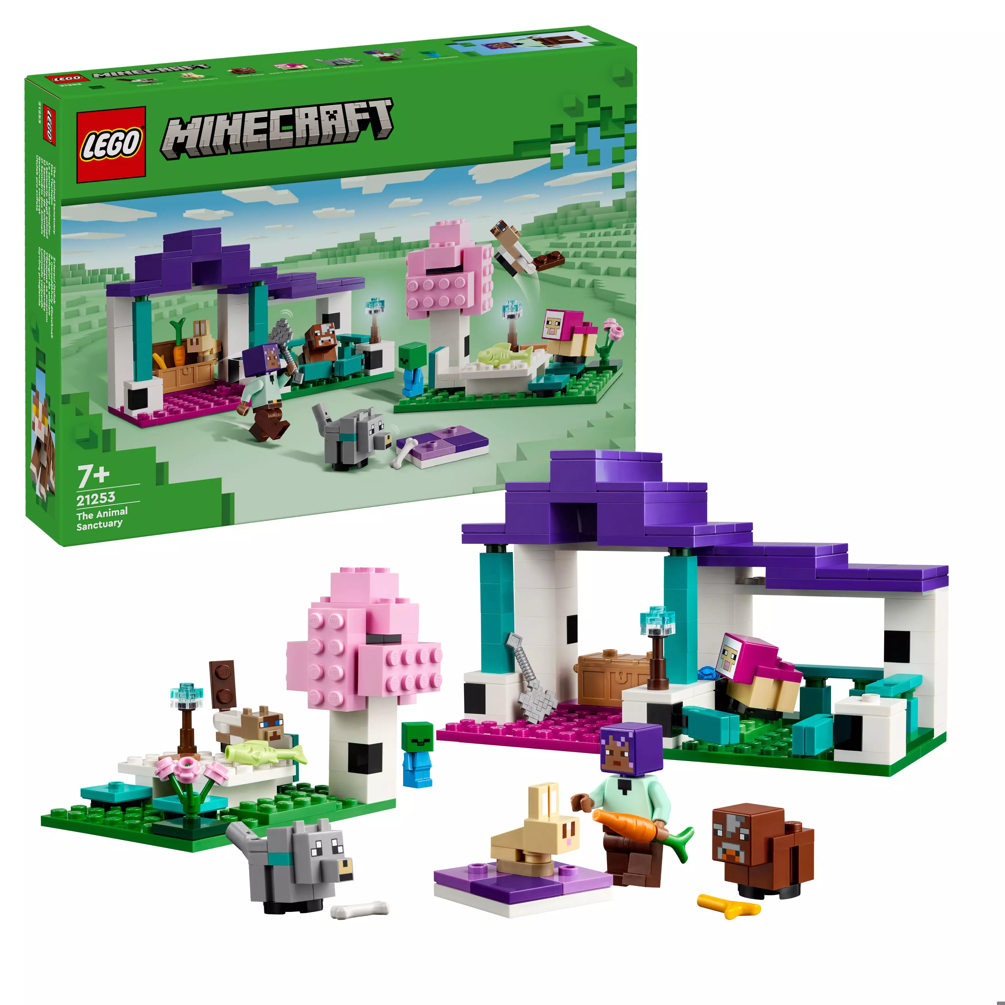 Lego Minecraft Eläinsuojelualue 21253