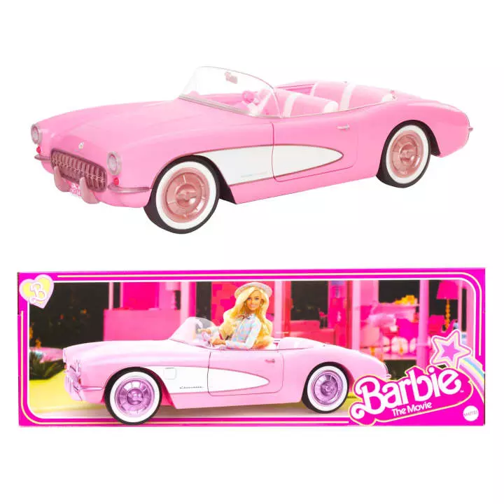 Barbie Movie Collectible Pink Corvette Hpk02