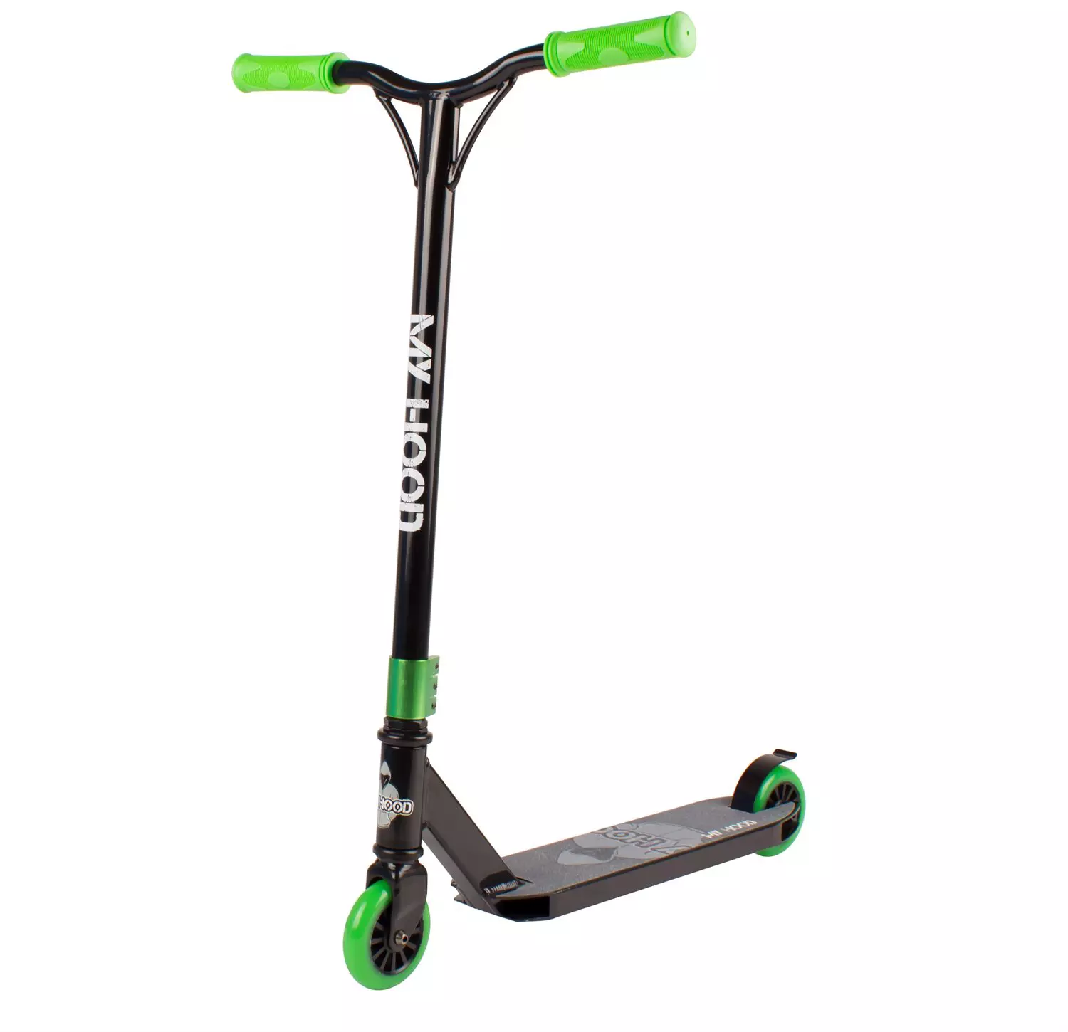 My Hood Trick Scooter . Black-Lime
