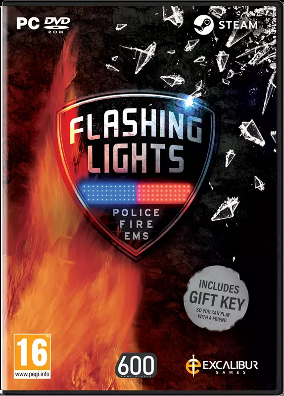 Flashing Lights Police-Fire-Ems