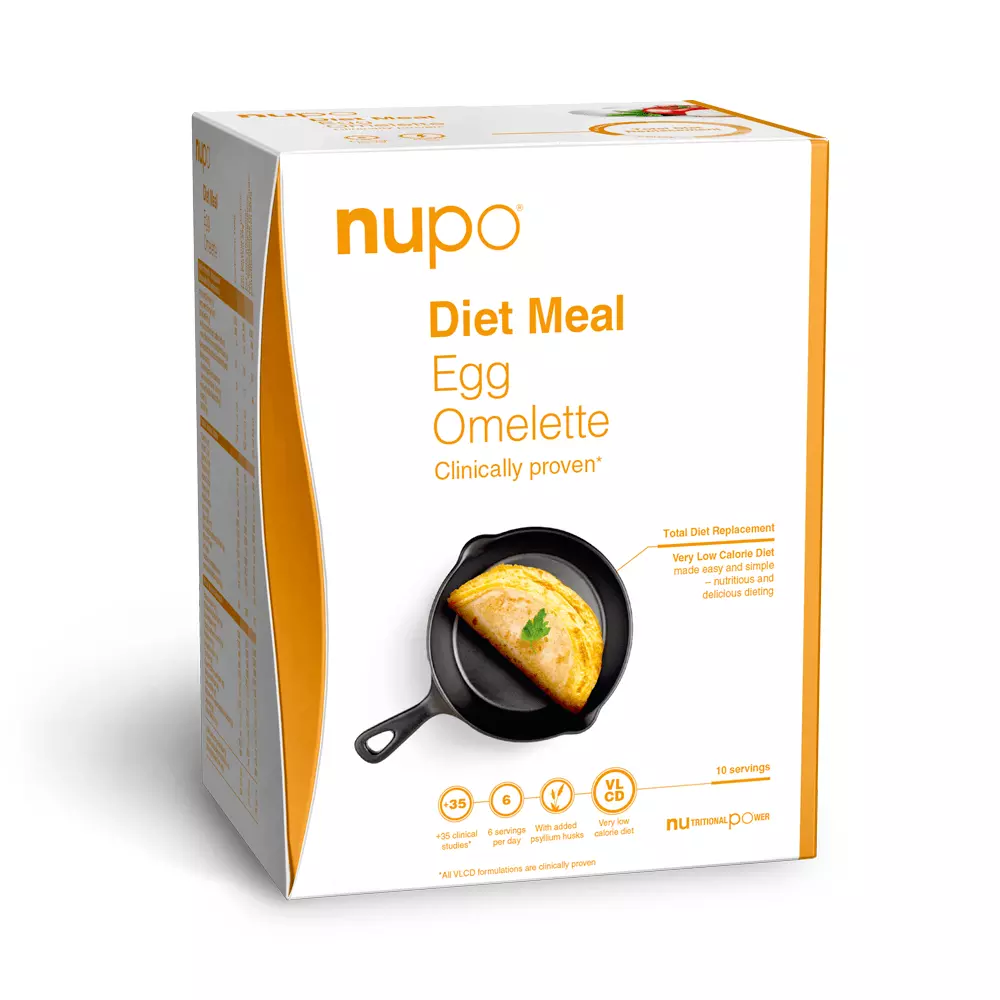 Nupo Diet Meal Egg Omelette Servings