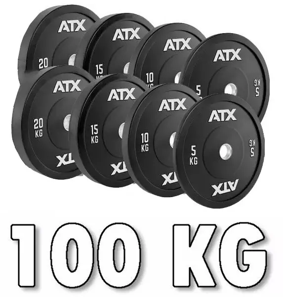 Atx® Gym Bumper Set Levypainosarja Kg