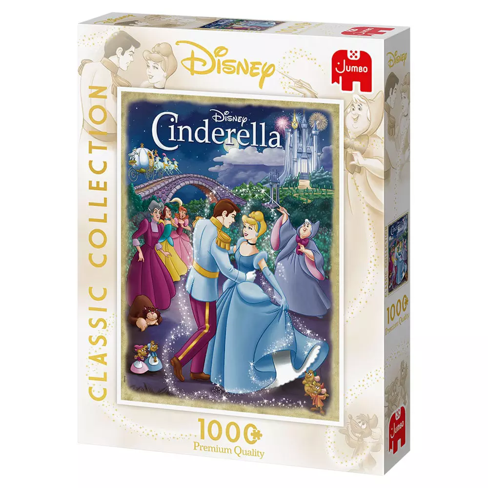 Jumbo Disney Classic: Cinderella 1000 Pcs