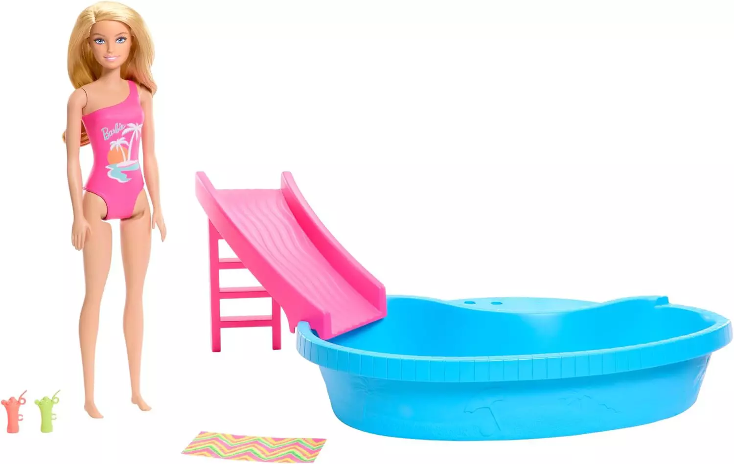 Barbie Doll And Pool Playset, Blonde