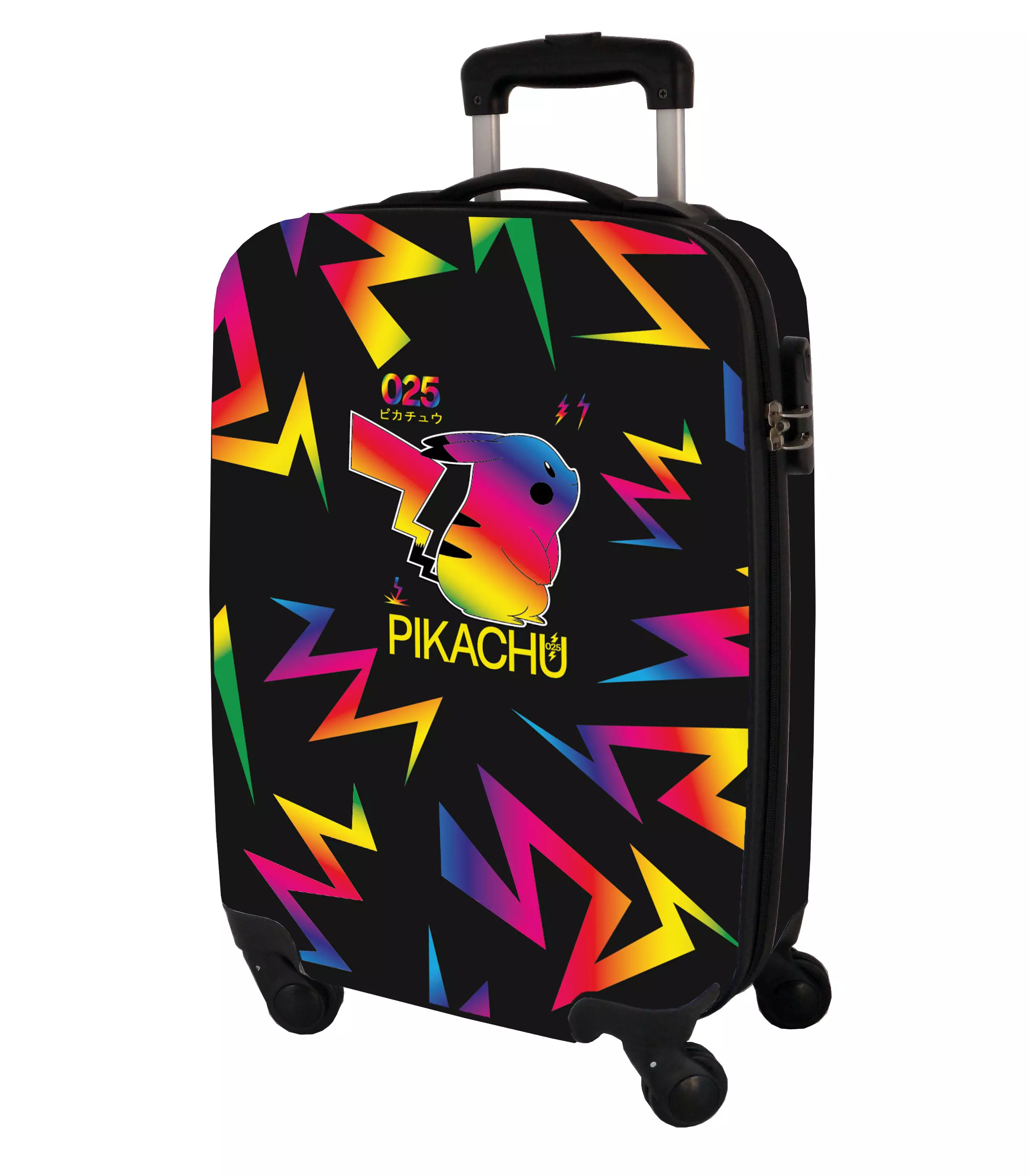 Kids Licensing Pokemon Neon Trolley Suitcase