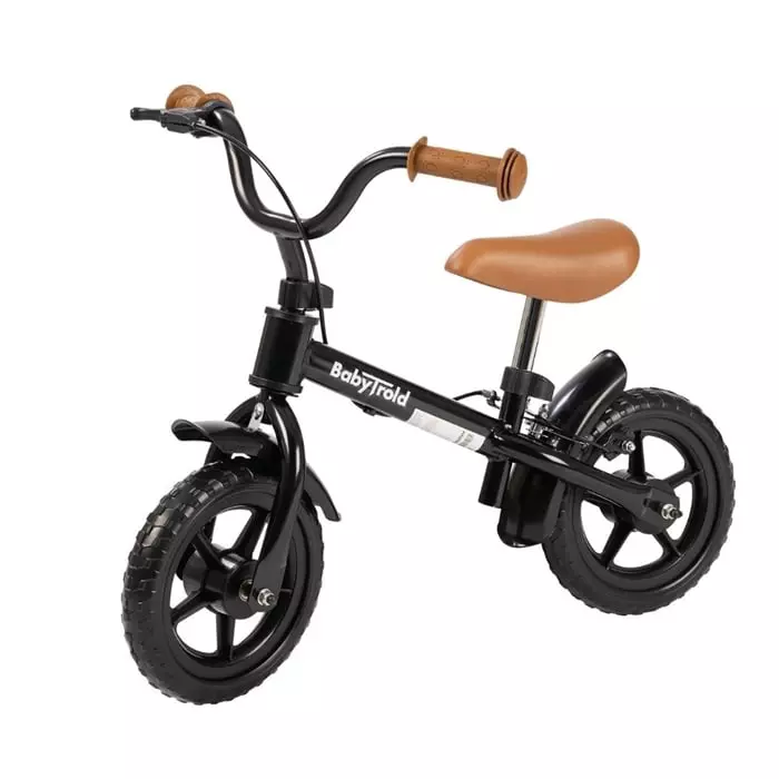 Babytrold Balance Bike Black-Brown
