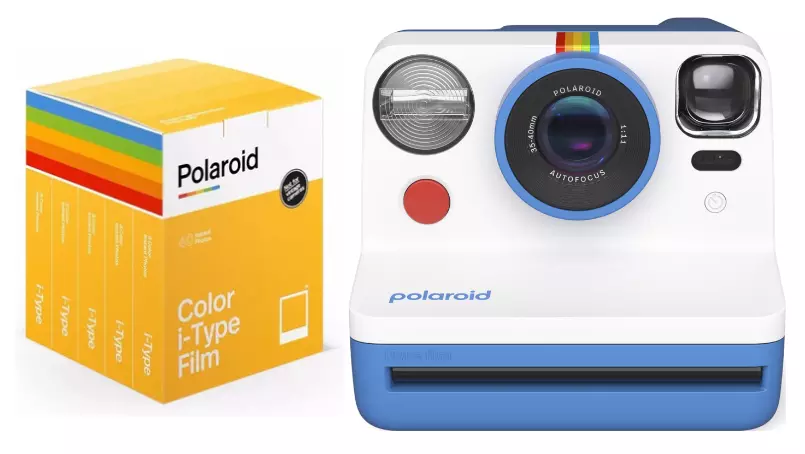 Polaroid Now Gen Camera Blue Plus