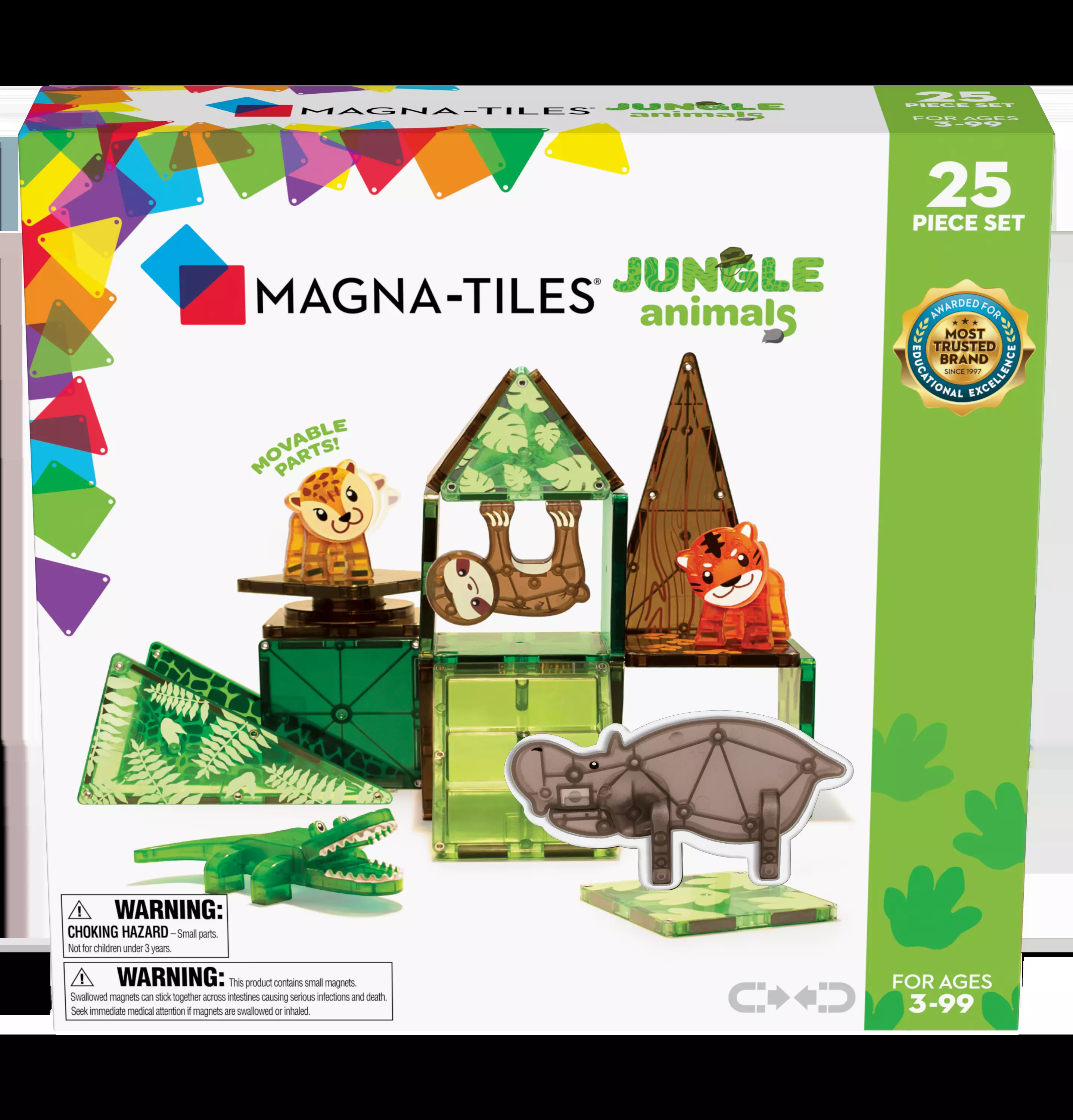 Magna-Tiles Jungle Animals Pcs Set 90222
