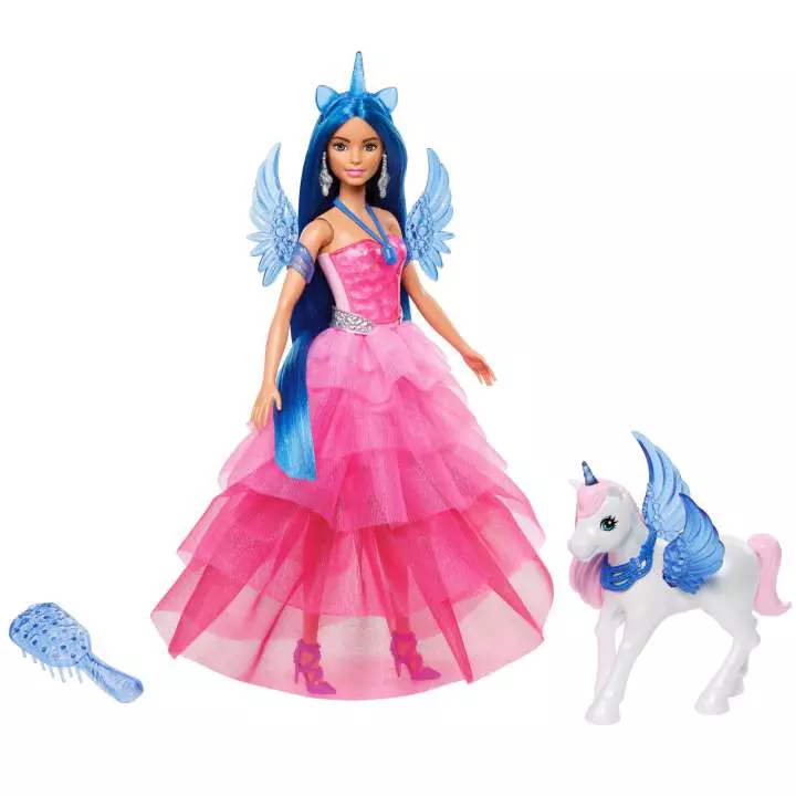 Barbie Unicorn 65Th Anniversary Doll Hrr16