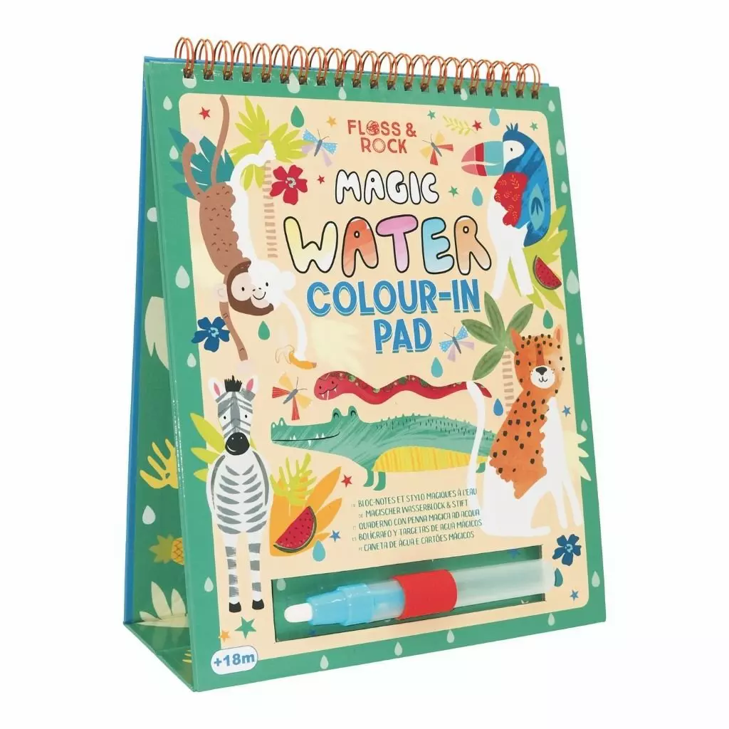 Flossrock Jungle Easel Watercard And Pen