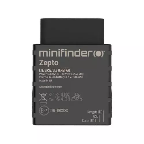 Minifinder Zepto 4G Gps-Seurantalaite Obd-Porttiin