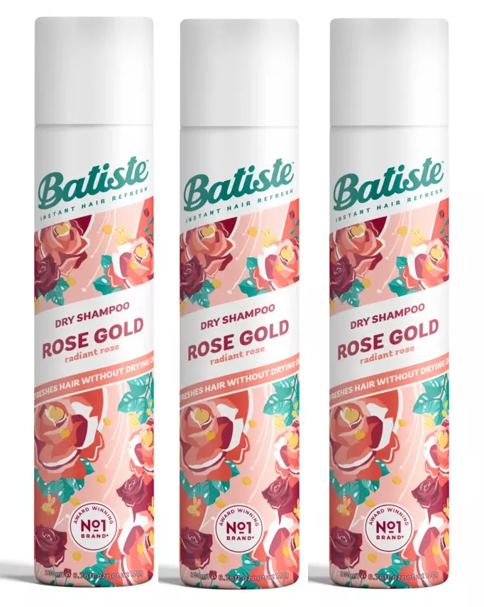 Batiste X Dry Shampoo Rose Gold