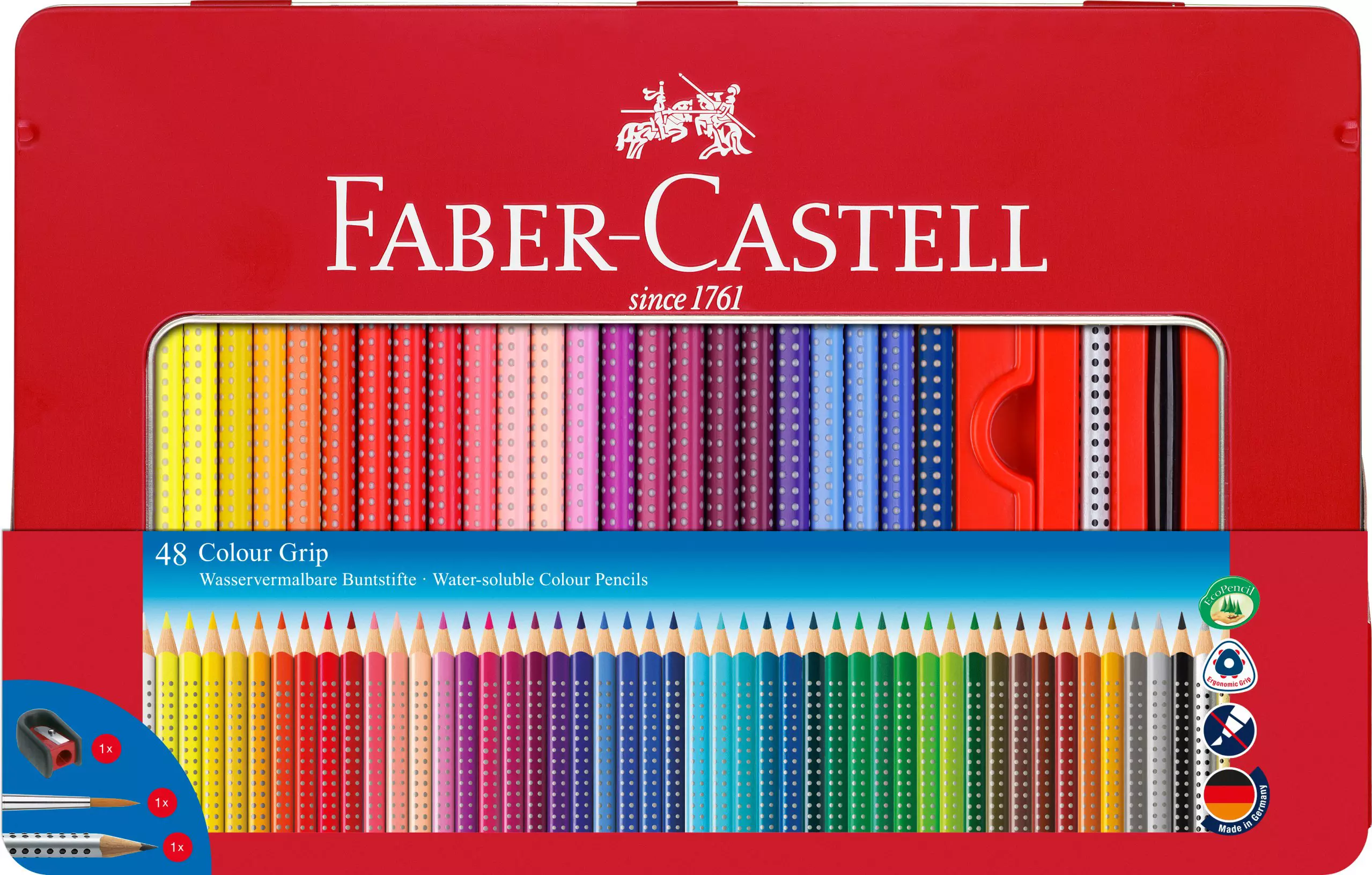 Faber-Castell Colour Pencils Metal Tin With