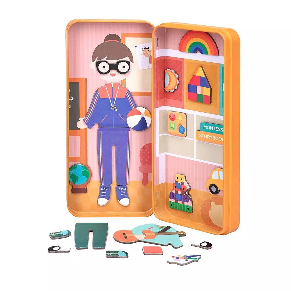 Mieredu Magnetic Hero Box Preschool Teacher