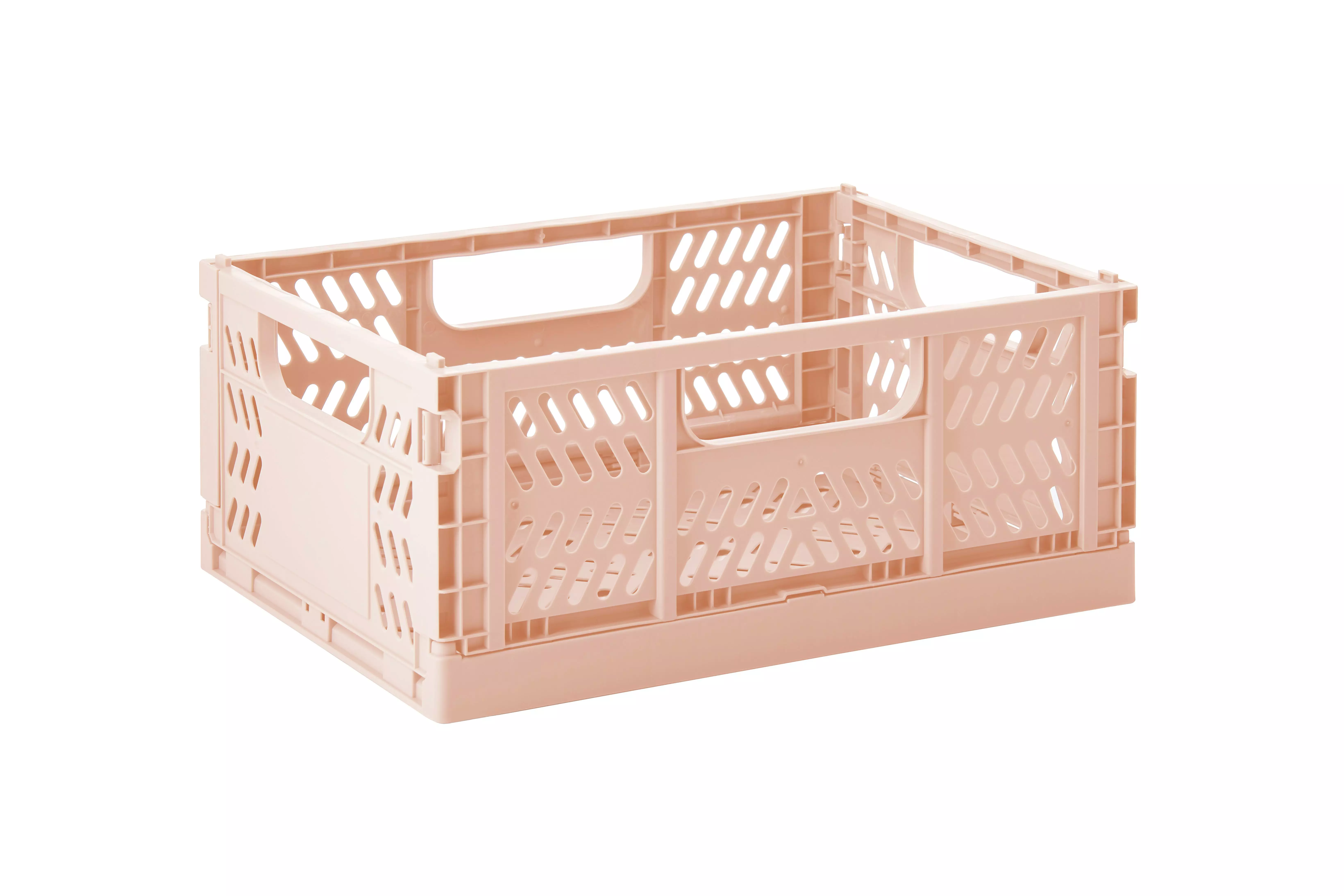 Sprouts Modern Folding Crate Medium Clay