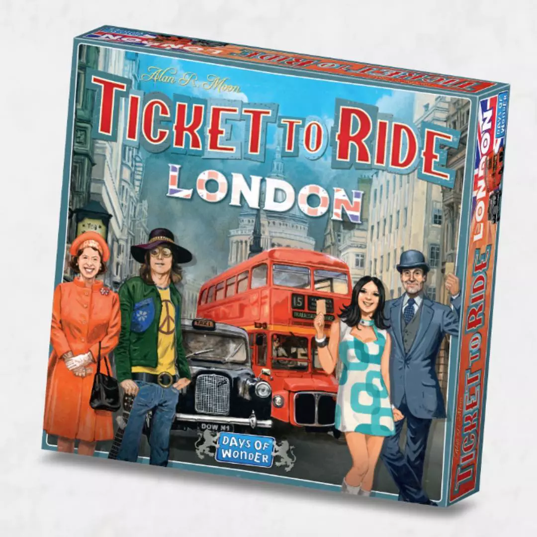 Ticket To Ride London Nordic Dow720961