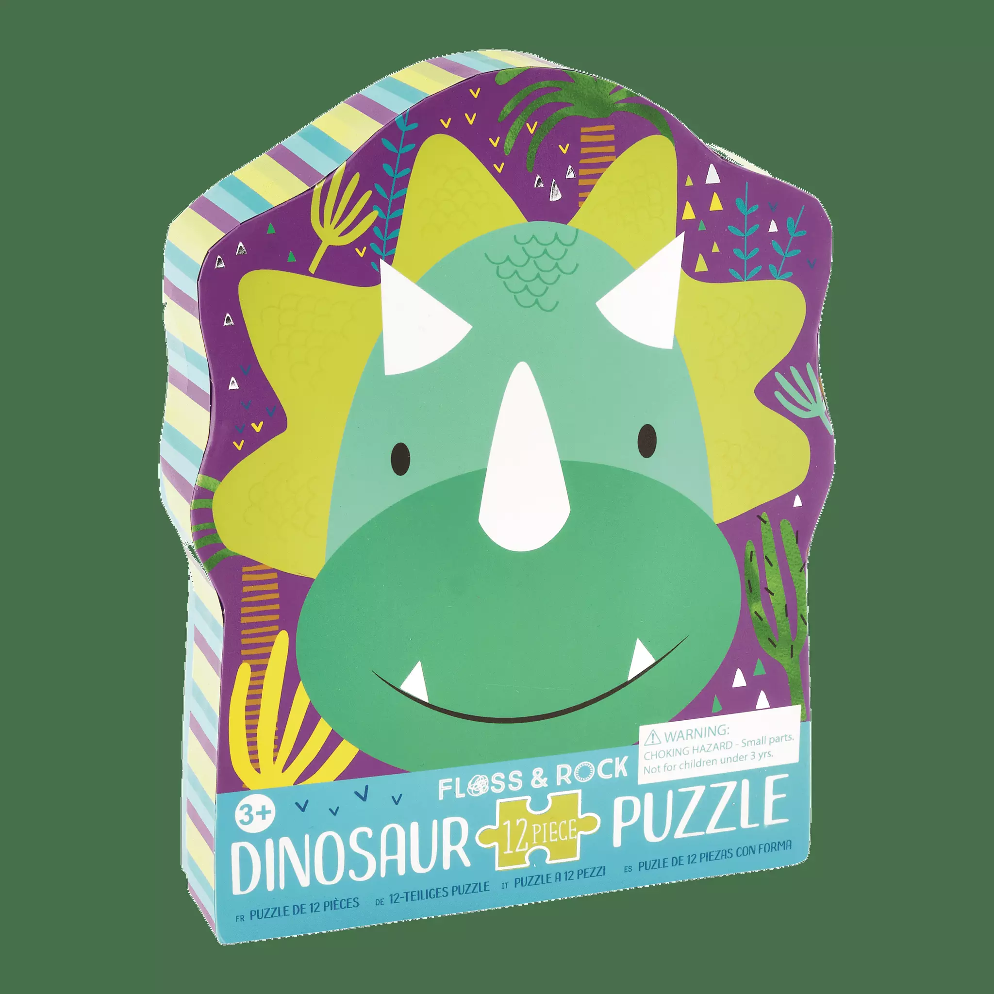 Flossrock Dino 12Pc Shaped Jigsaw With