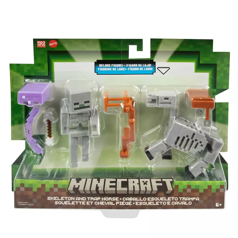 Minecraft Skeleton And Trap Horse Gtt53