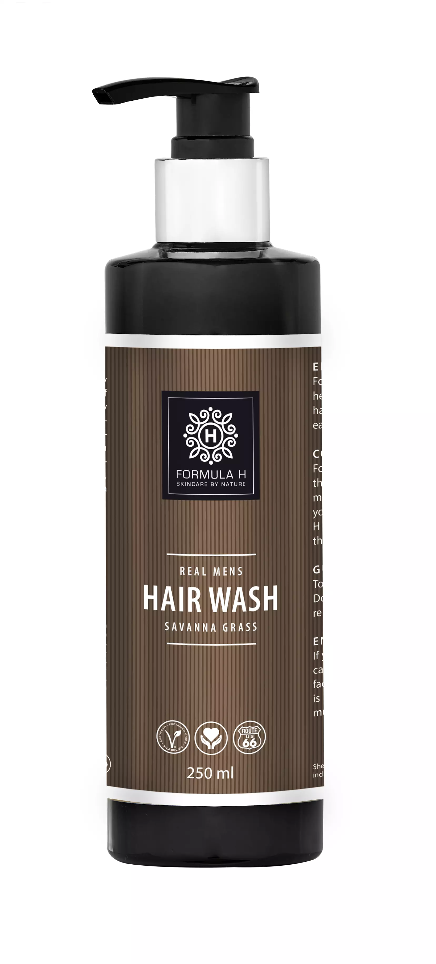 Formula H Hair Wash Real Men