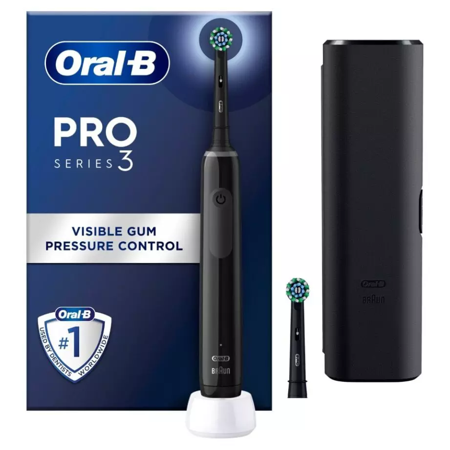 Oral-B Pro3 Black Plus Extra Ca