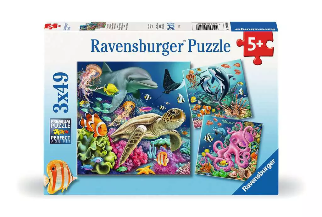Ravensburger Puzzle Under Water 3X49p