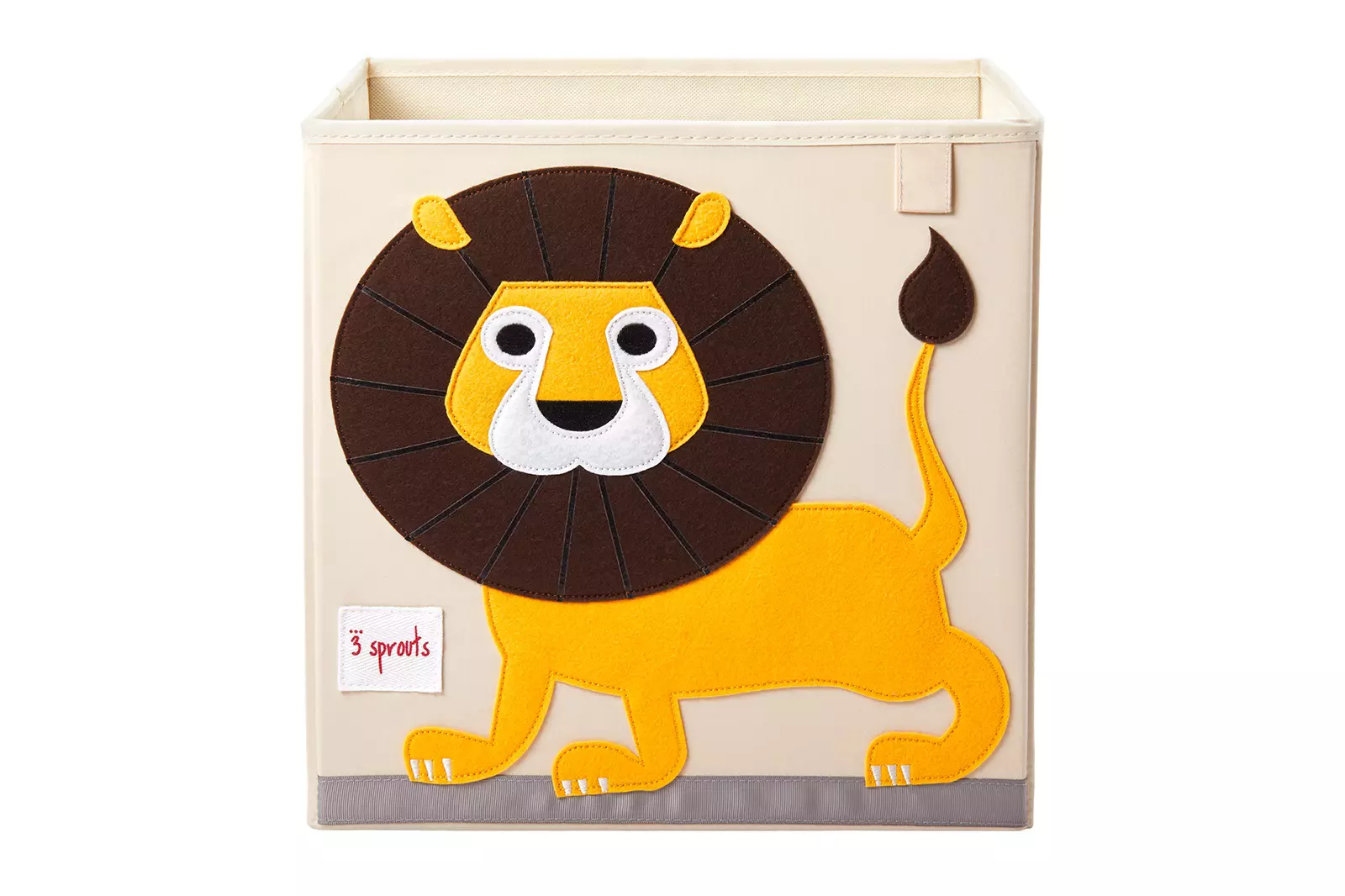 Sprouts Storage Box Yellow Lion