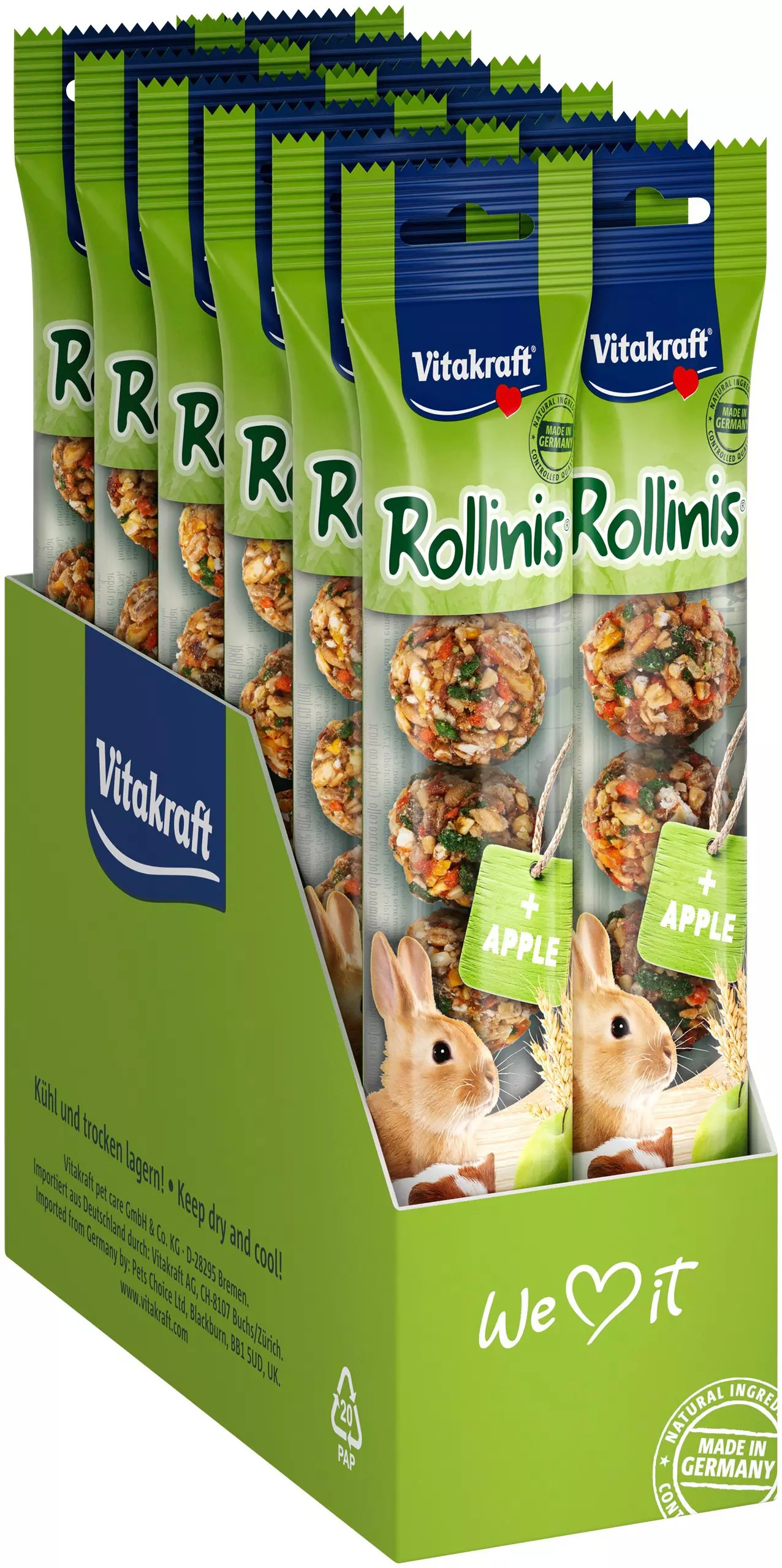 Vitakraft -X Rollinis Apple For Rodents