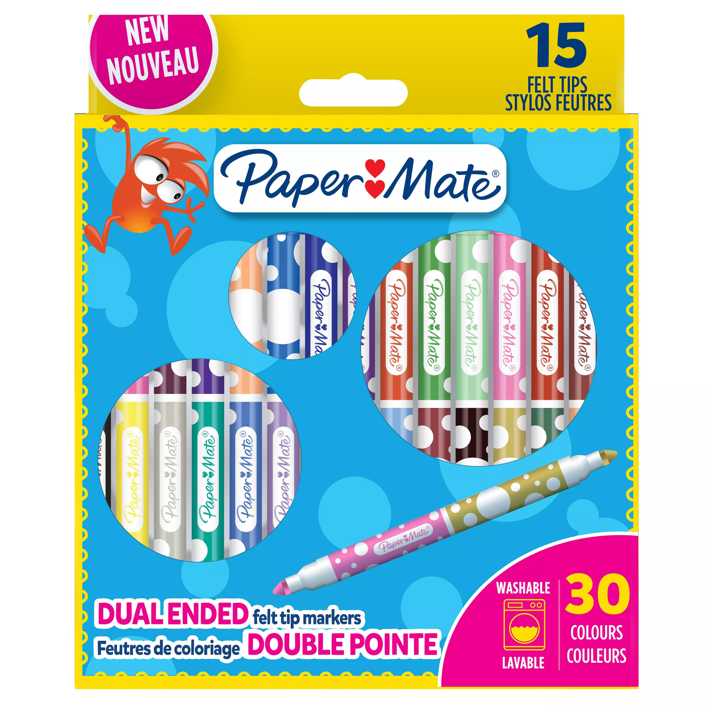 Paper Mate Childrens Colouring Twin Tip