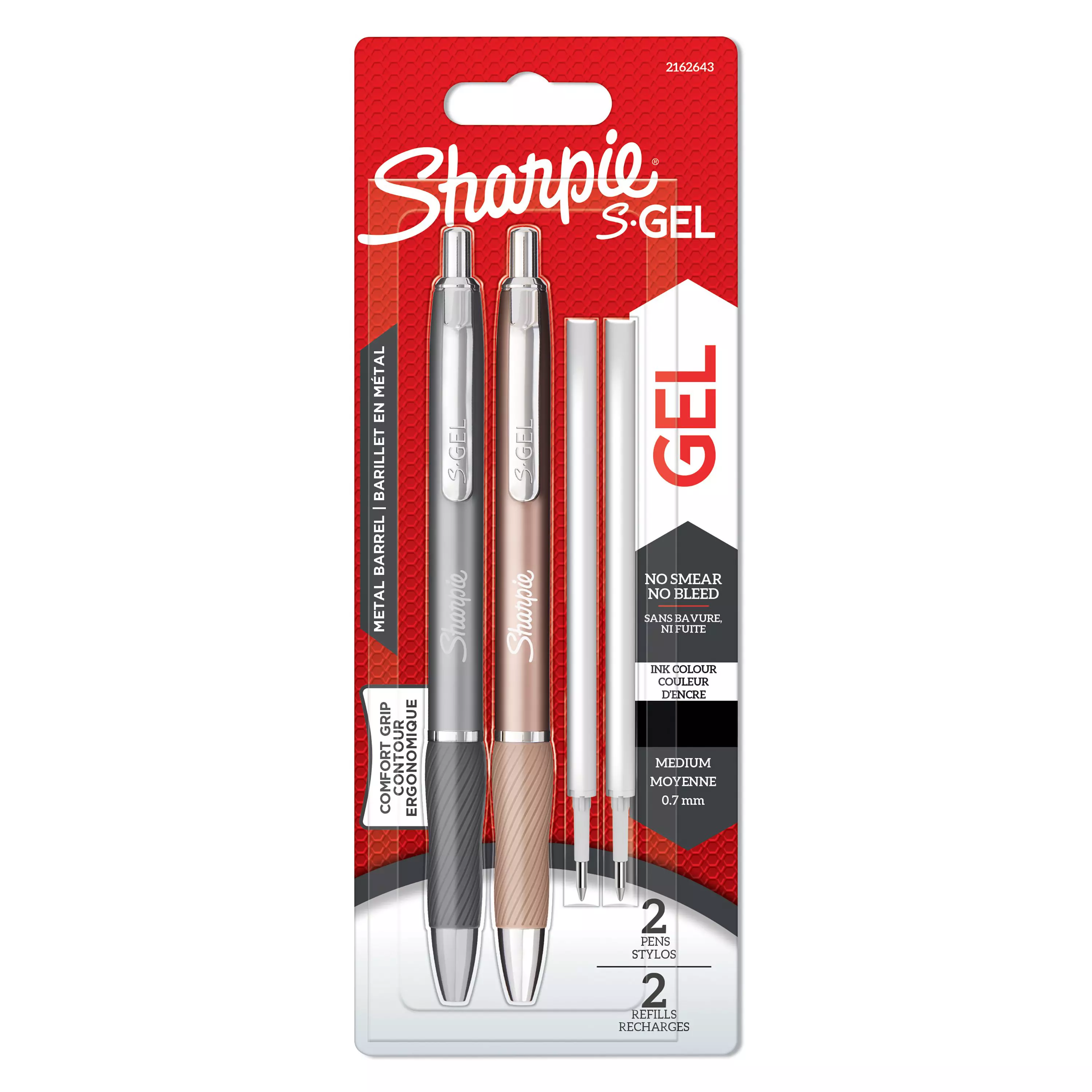 Sharpie S-Gel Metal Gel Pens Medium
