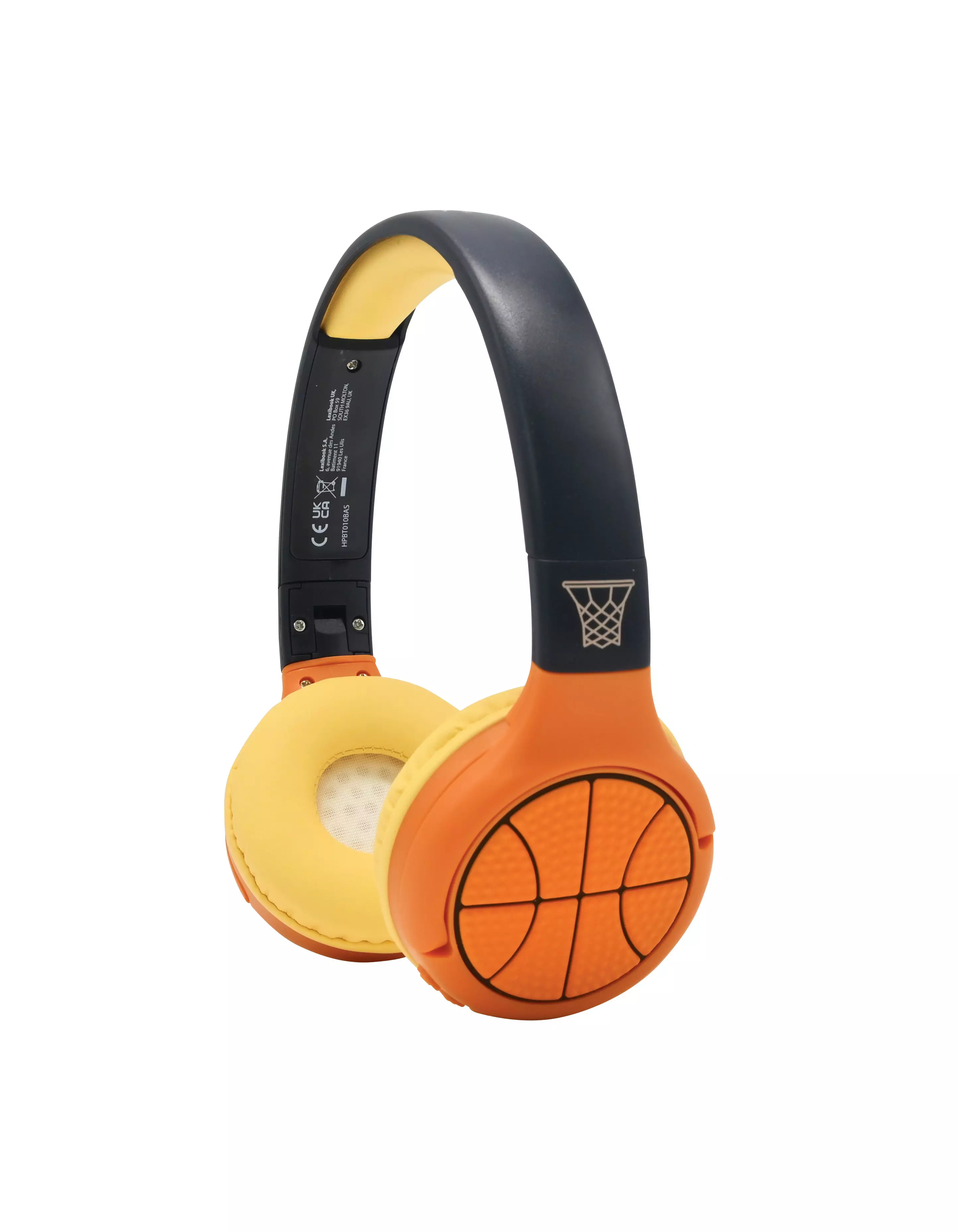 Lexibook -In-Basketball Bluetooth Headphones Hpbt010ba