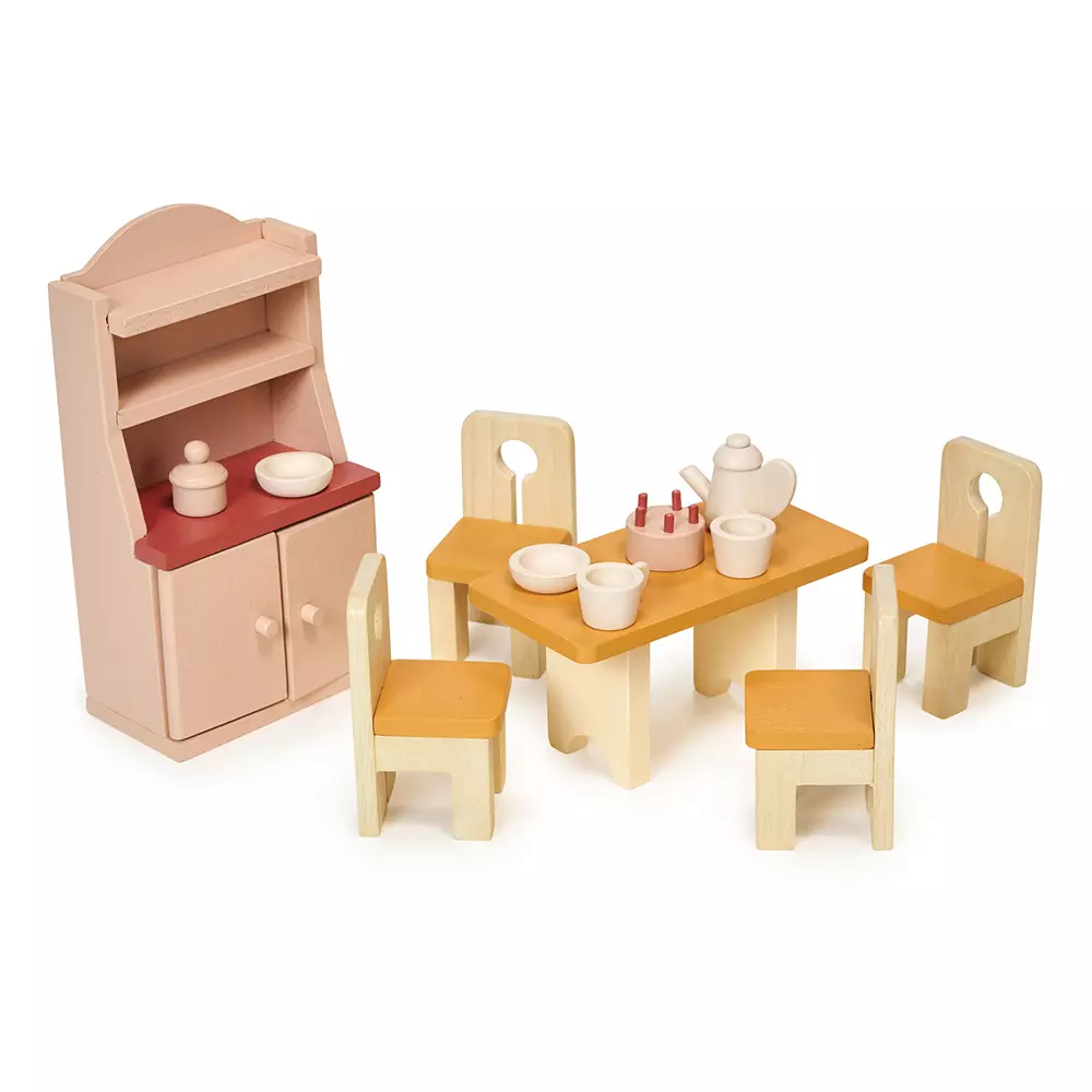 Mentari Dollhouse Furniture Dining Room Mt7622