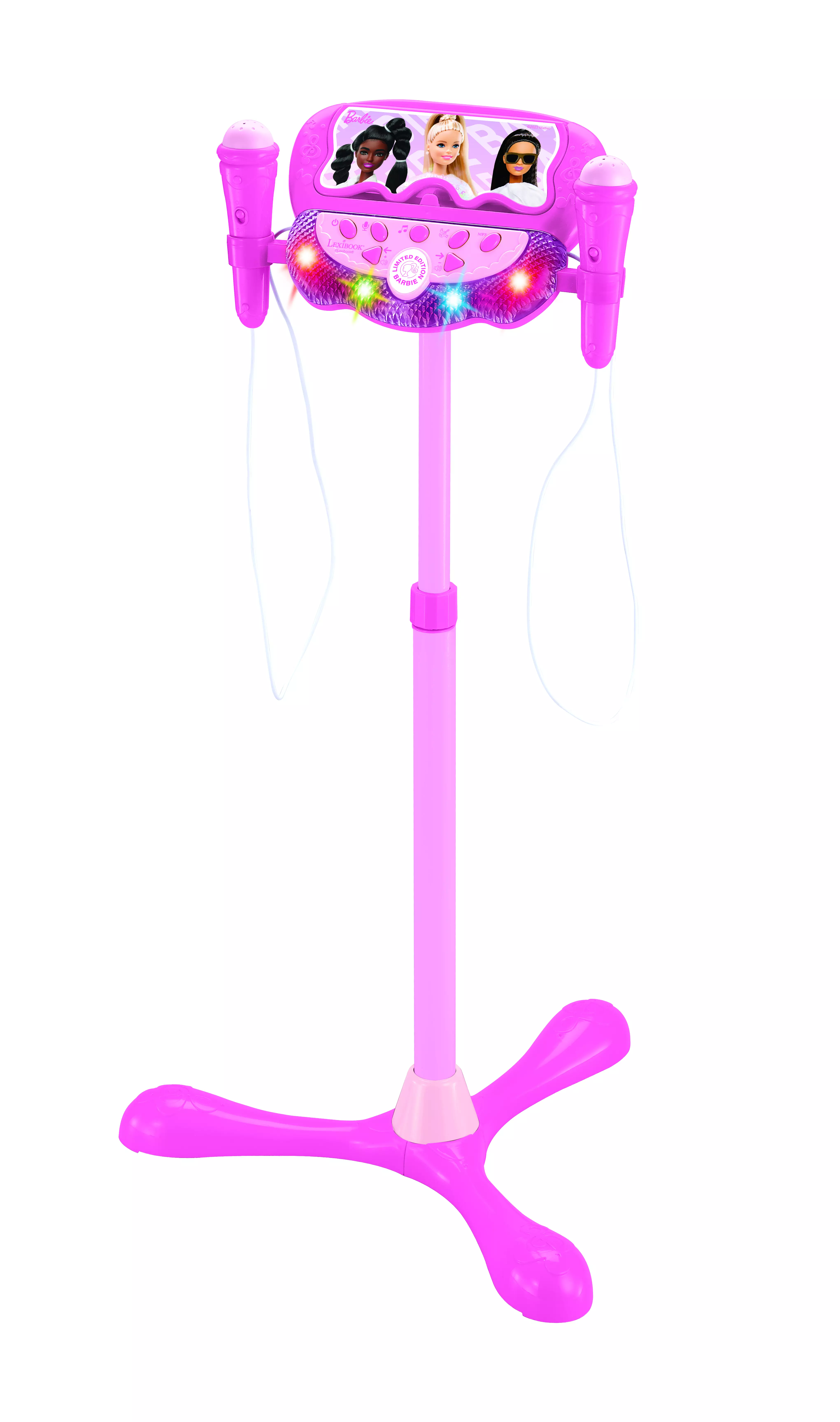 Lexibook Barbie Adjustable Stand With Mic