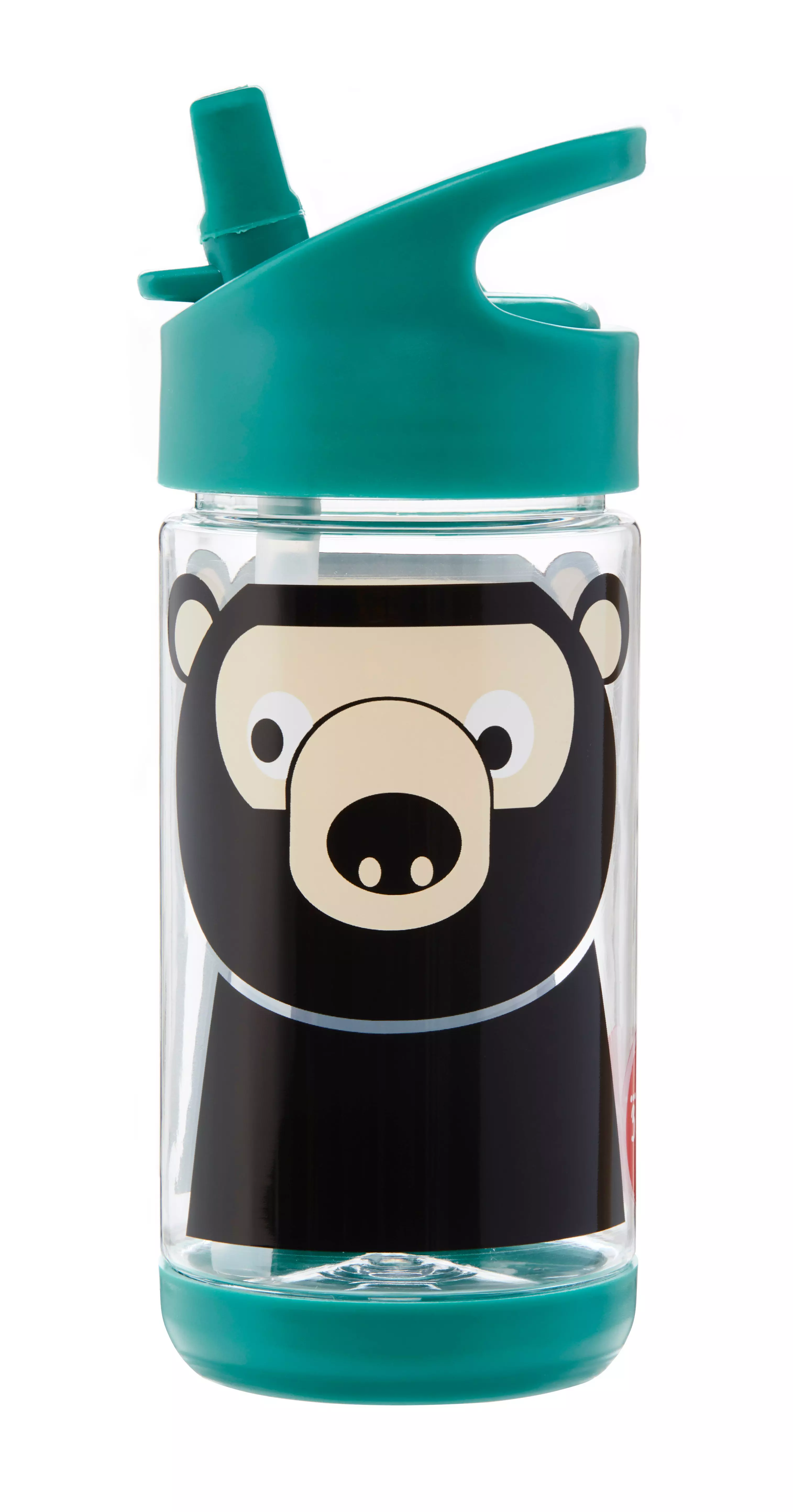 Sprouts Water Bottle Teal Bear